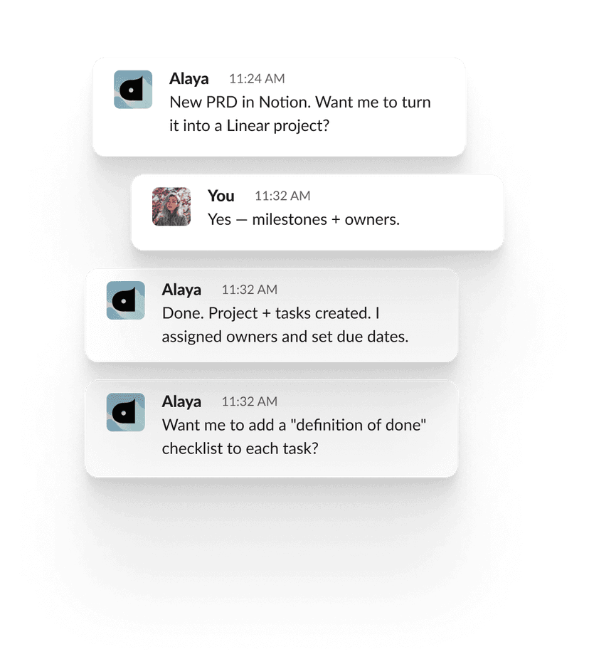 Doc → project & tasks in seconds
